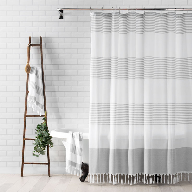 Rideau de douche Chinon, gris