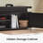 TV Stand for TVs up to 65", Entertainment Center with Storage, RGB LED Lights and 4 AC Outlets-843548596