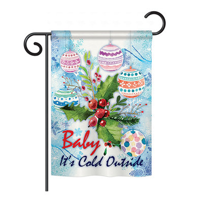 Drapeau de maison en polyester à 2 côtés pour bébé