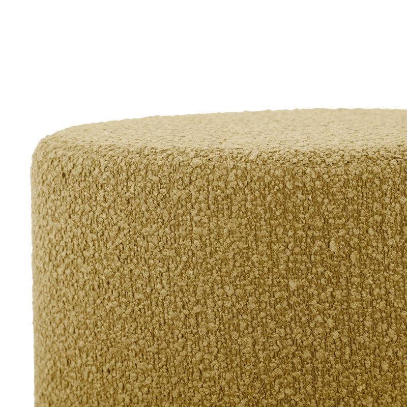 Tadiwa Upholstered Ottoman, Gold