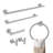 6 - Piece Bathroom Hardware Set-72017193