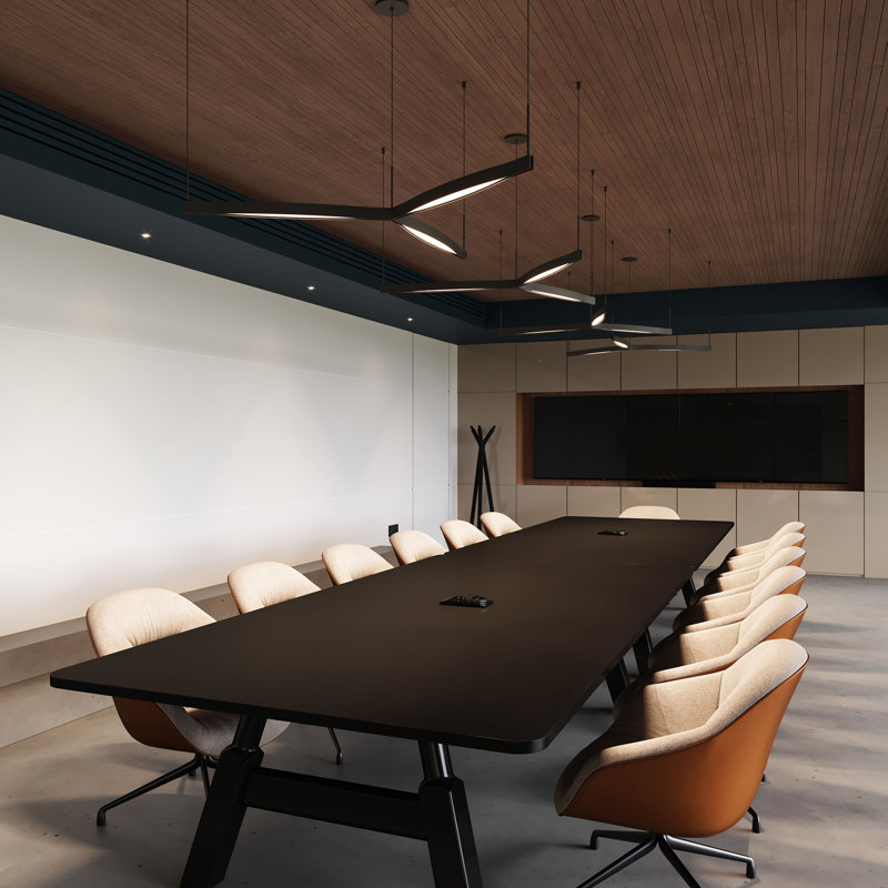 Ola 3 - Light LED Pendant, Satin Black