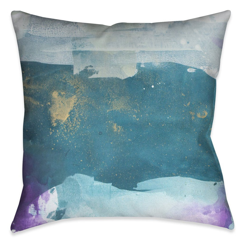 Coussin Exquis Strokes, 18 po x 18 po, Intérieur