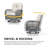 Ambrin Swivel Patio Chair with Cushions-1736932915