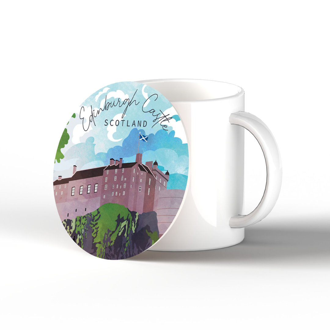 Scotland Edinburgh Castle Coaster