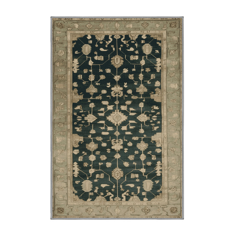 Machine Washable Overdyed Brown Area Rug, Rectangle 2' x 3'