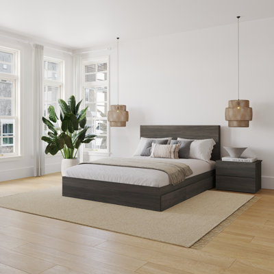 Mahesh 3-Piece Reversible Storage Bedroom Set, by Ebern Designs