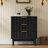 3 Drawer Dresser With Fluted Panel Design-281840831