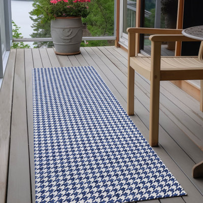 Tapis intérieur / extérieur Loreen avec envers antidérapant
