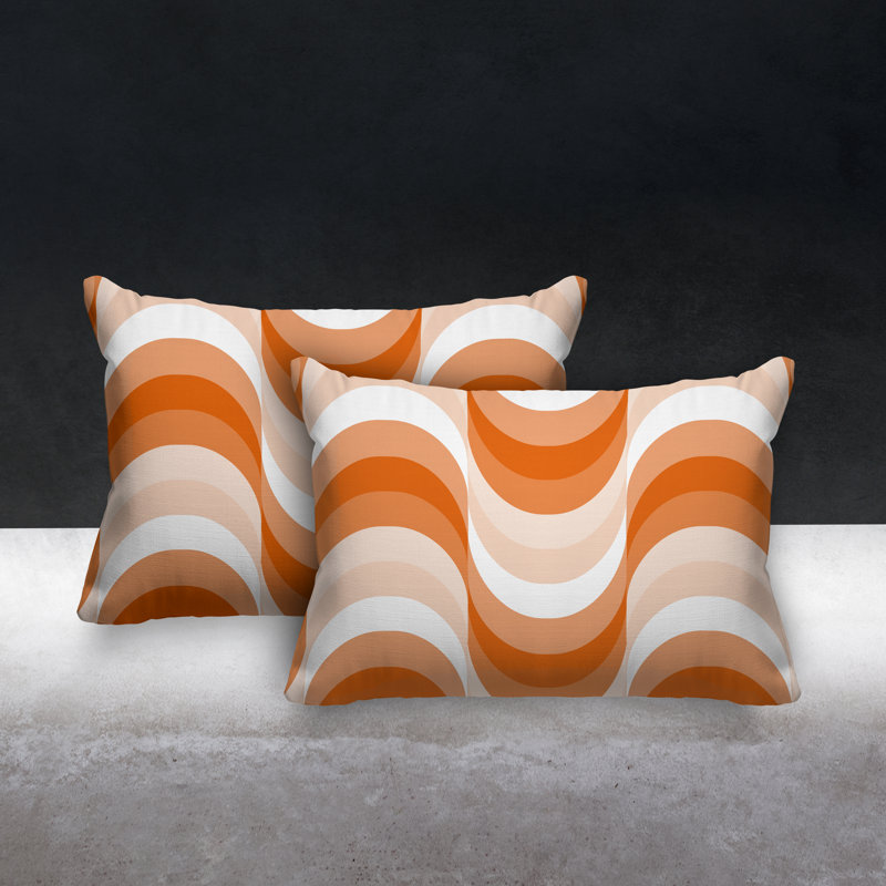  Coussin intérieur / extérieur Lumbar, Orange