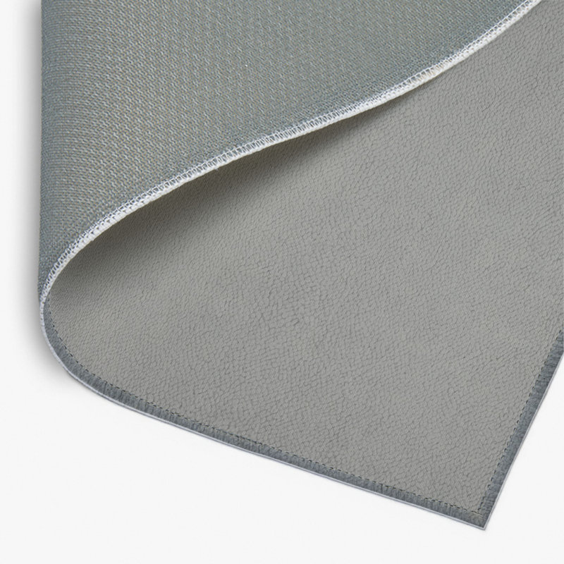 Tapis d'intérieur et extérieur gris uni, Rectangulaire 2 pi x 3 pi