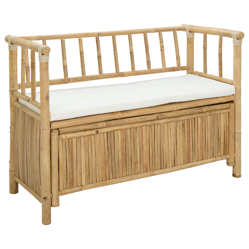 Outdoor Bench, White
