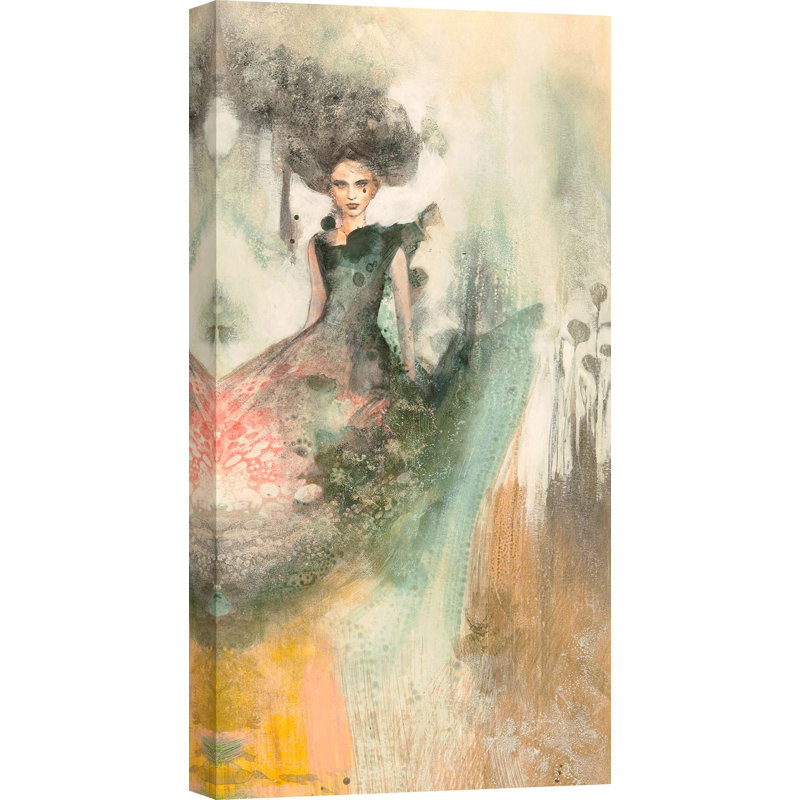 Lady Of The Water by Erica Pagnoni - Wrapped Canvas Print, 70cm H x 35cm W x 4cm D