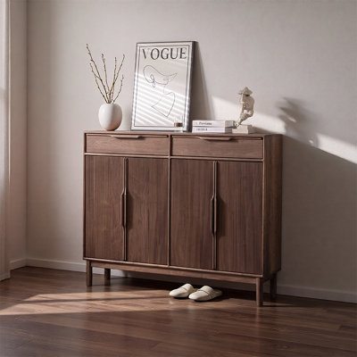 European style living room minimalist shoe cabinet