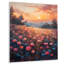  «Blue Blue Cornflowers Summer Sunset - Décoration murale bleuets-84931048-84931063
