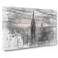 New York Skyline in Abstract - Wrapped Canvas-55313488