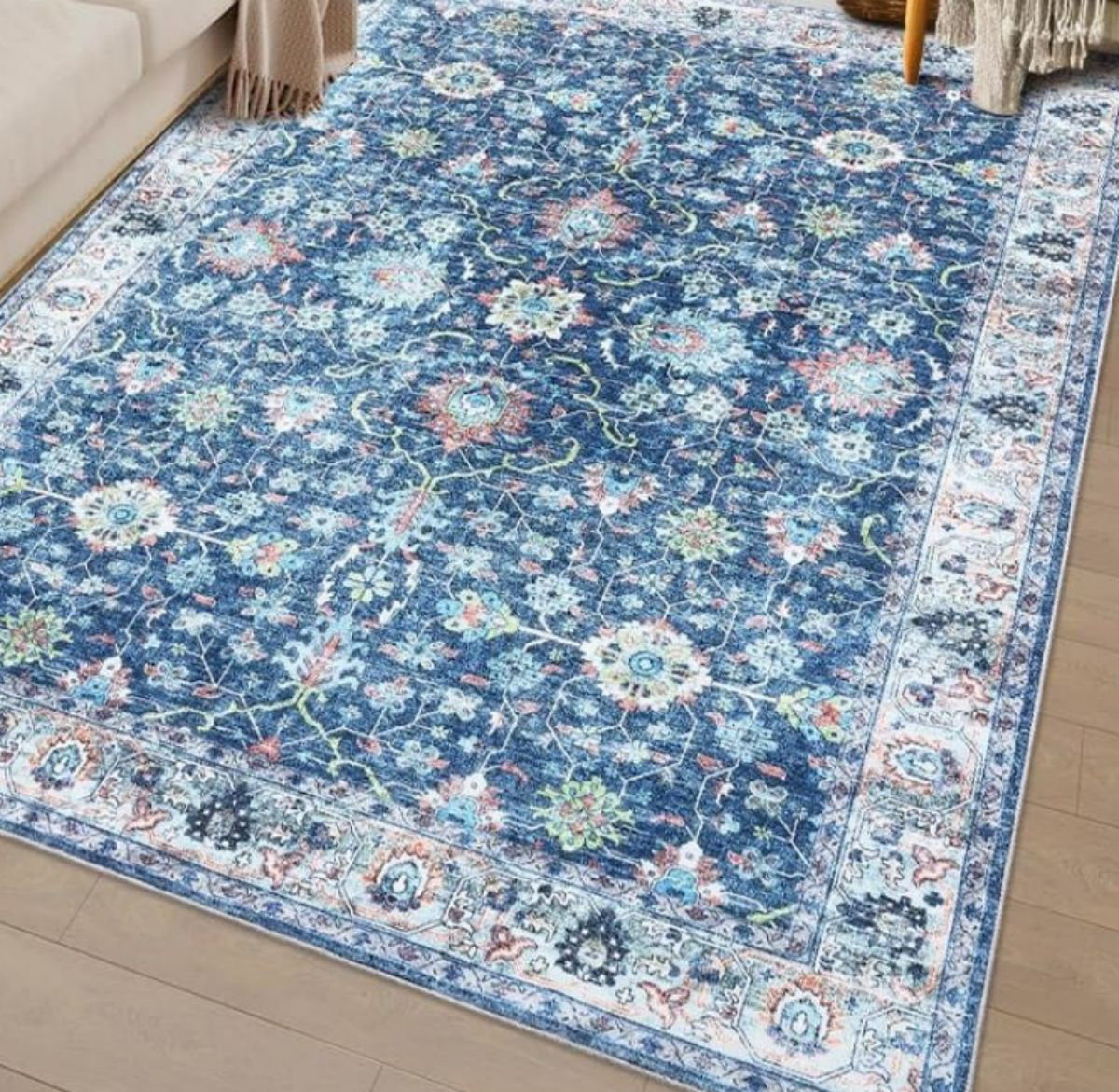 Union Rustic Area Rug, Vintage Rug, Distressed Tribal Area Rug for ...