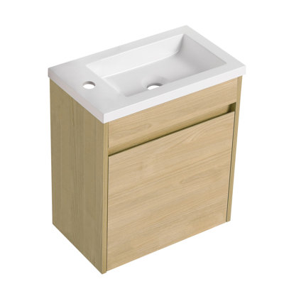Meuble-lavabo simple avec plateau Alima 10,2