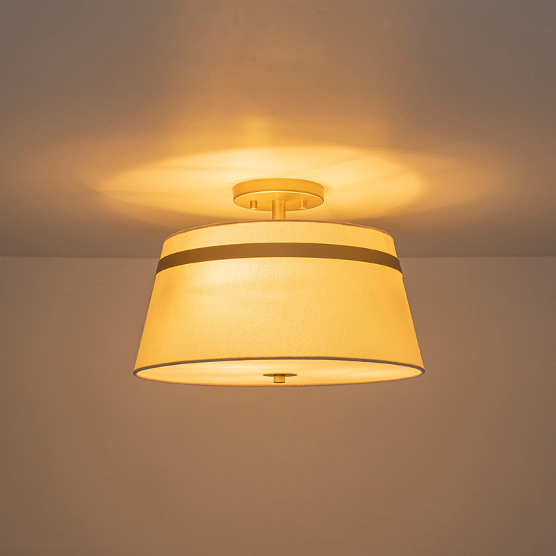 Plafonnier semi-encastré 3 lumières