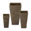 PLATEAUX CARRÉS CRISCO TALL, BULLE 19,5; 25; H 31,5 po-1628375103