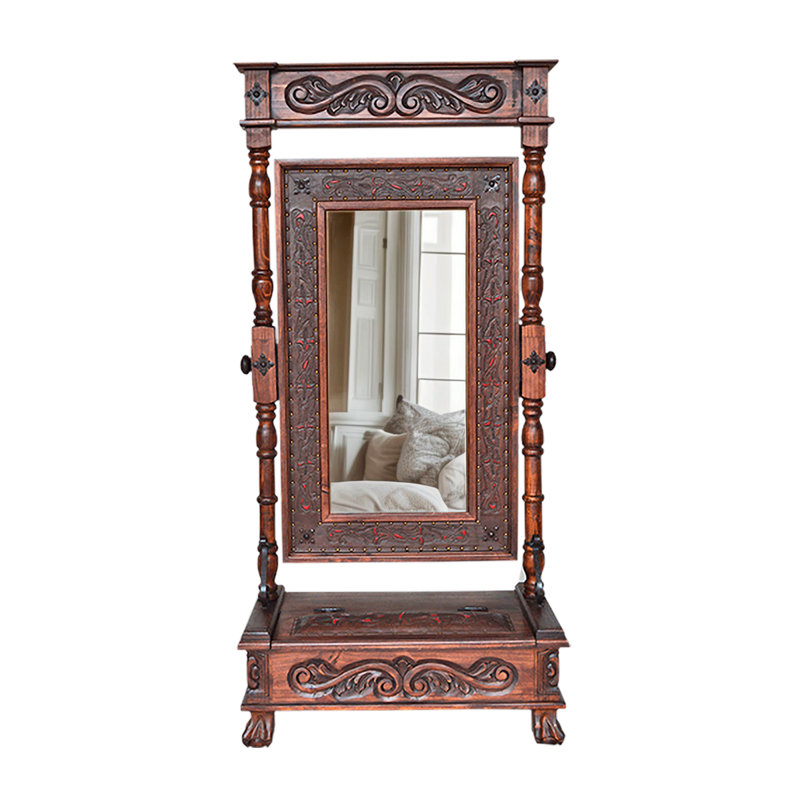 The Western Heritage  Standing Mirrror