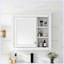 Armoire de rangement murale moderne avec miroir-543936890