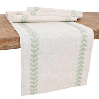  Truesdale Floral Rectangular Table Runner