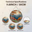 Panneau de vitrail 12 "H Autumn Landscape-1339015909