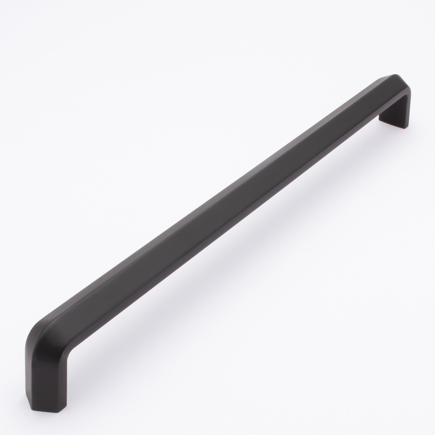 Eternity Bar Cabinet Pull, 12'', Matte Black