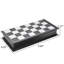 Jeu d'échecs magnétique pliable