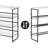 16 Pair Shoe Storage Bench