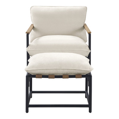Sanders Chair & Ottoman