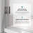UKH07 59-1/8 to 60 in. W X 39 in. D X 80 in. H Frameless Hinged Shower Door in Spacy Gray with EnduroShield 3/8 in. Clear Glass with 28 in. Door Panel-122547610-122547625