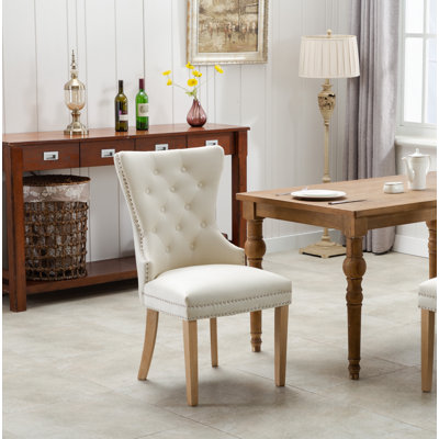 Wykoff Tufted Velvet Upholstered Parsons Chair