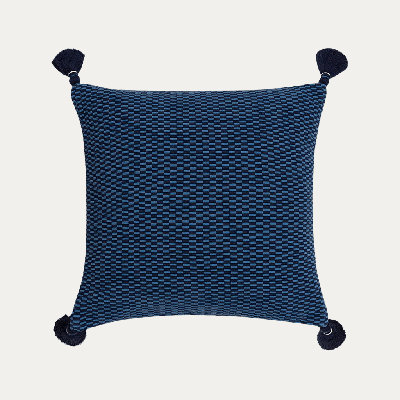 Ella Square Cotton Pillow Cover and Insert