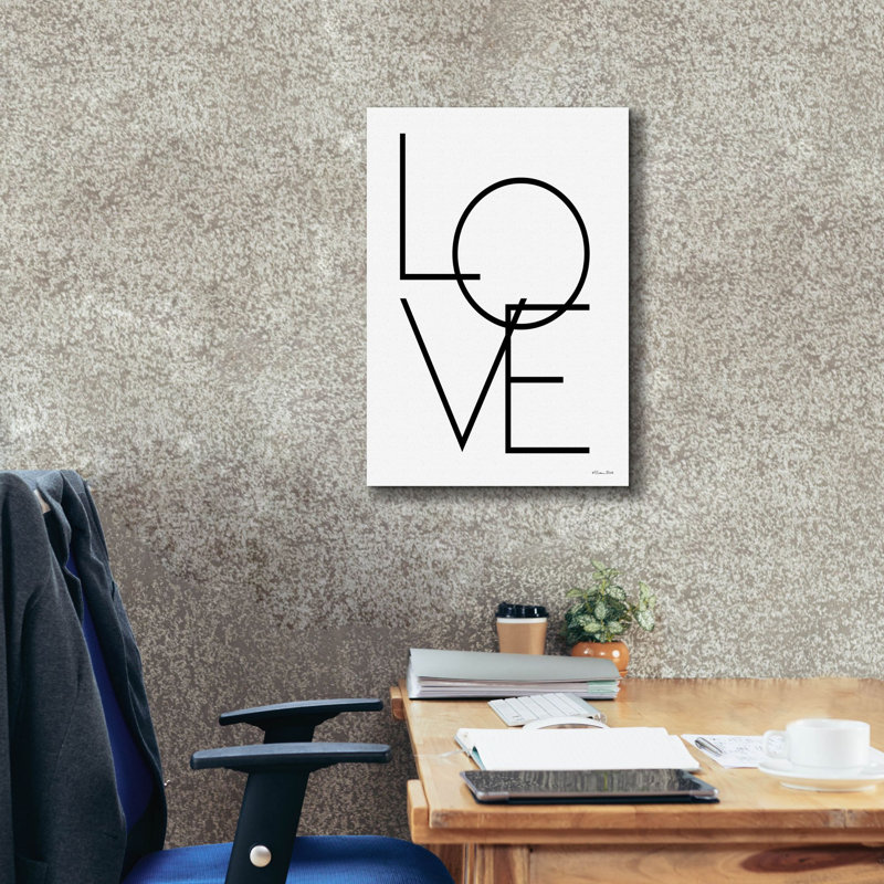 Art mural épique Graffiti «Love» par Susan Ball, 18 po x 26 po