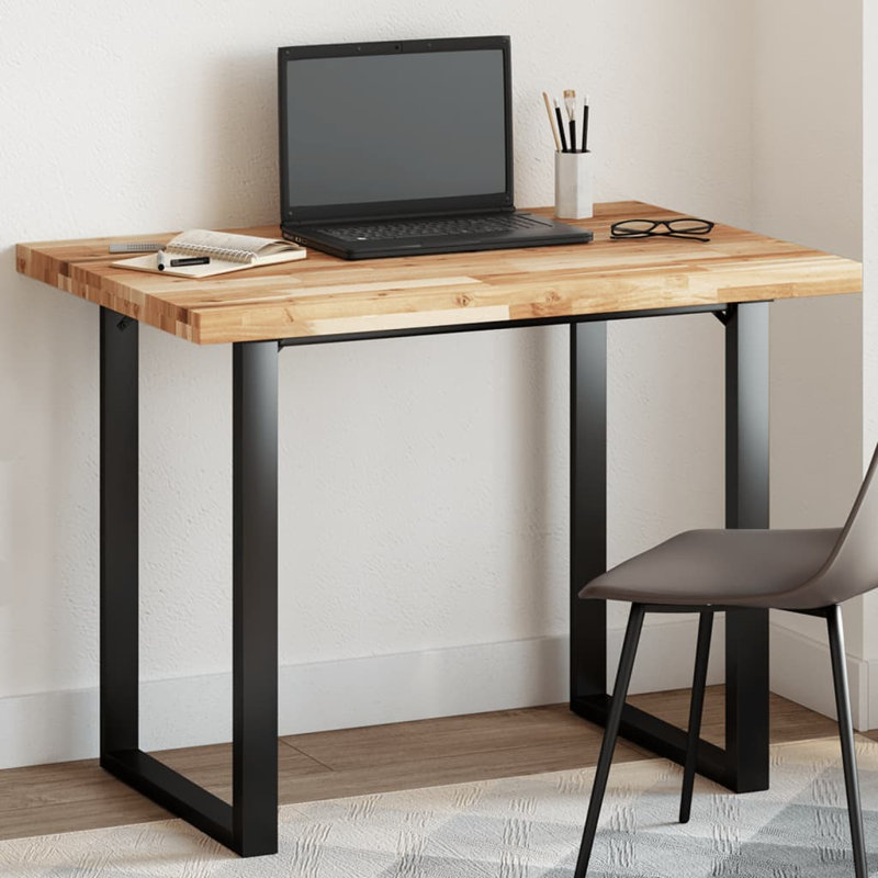 Dawna Solid Wood Table Top, 4cm H x 80cm W x 70cm D, Natural