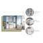 Linus 10 Pair Shoe Storage Cabinet