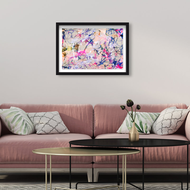 Jungle Walk Print by Oliver Gal, 11.5"H x 16.5"W, Shadowbox