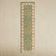 Southshore Handmade Wool Green/Light Beige/Brown Rug