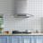 VIKIO 30" 600 CFM Ducted Wall Mount Range Hood in Stainless Steel with LED Lights, Baffle Filter and Gesture control