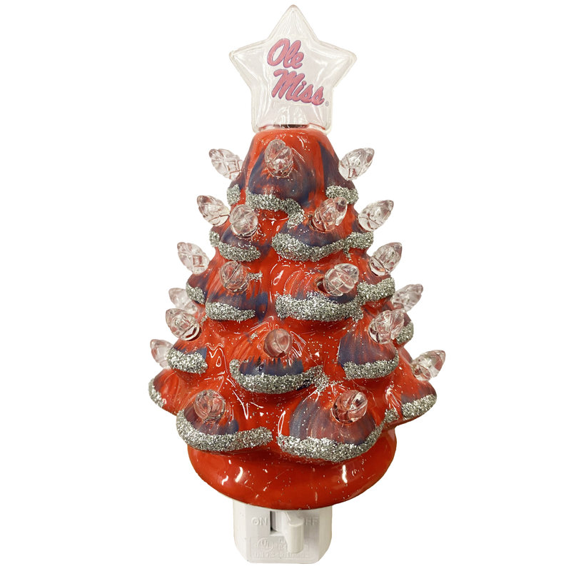 Arbre de Noël 6,5 po Nite Lite, Ole Miss