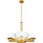 Lustre blanc 6 lumières Balsam-180860412-180860411
