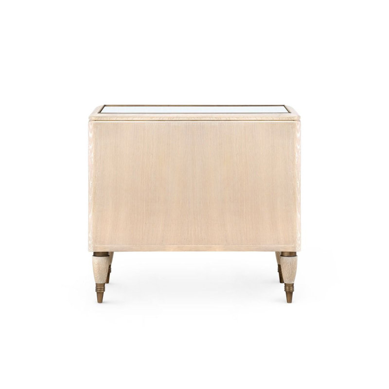 Sophia 1 - Drawer Solid Wood Nightstand