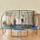 VEVOR Round Backyard Trampoline with Safety Enclosure