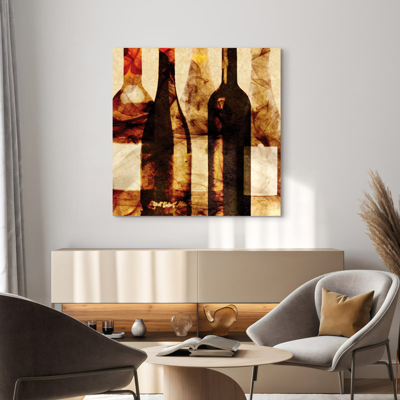 «Smokey Wine 3», impression sur verre