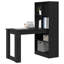Desk With Shelf 122 X 67 X 145 Cm Engineered Wood-1110130248