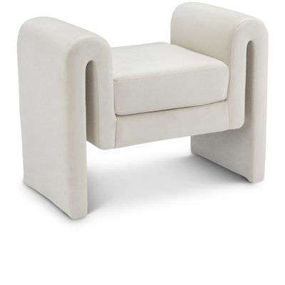 Hisano Velvet Upholstered Bench