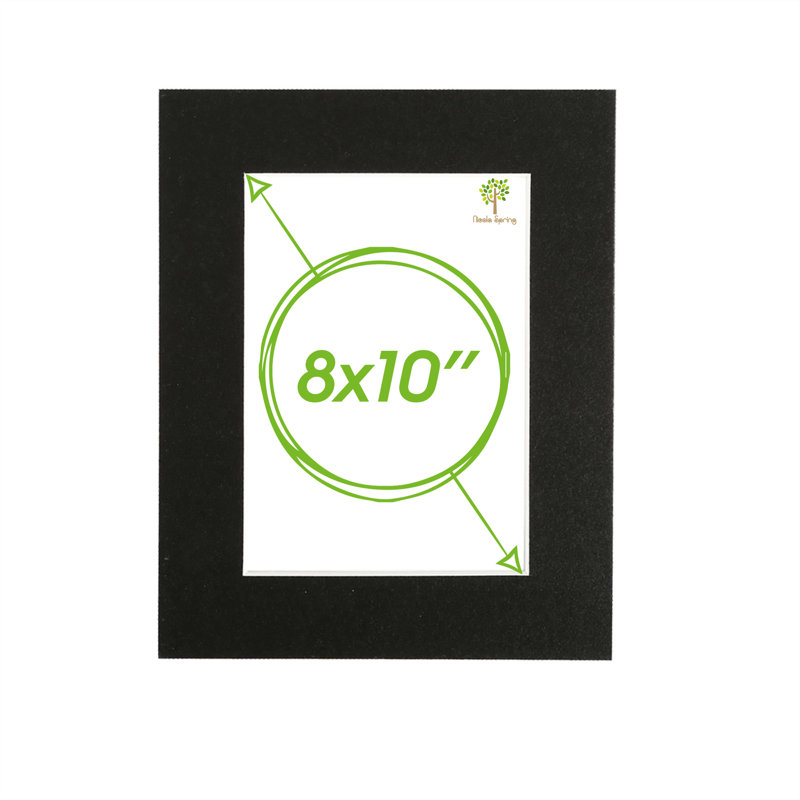Nicola Spring - Picture Mount, 25cm H x 20cm W x 0.5cm D, Grey
