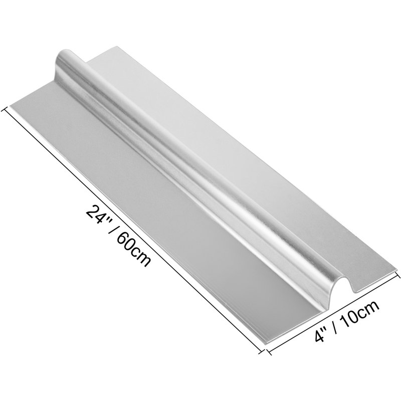 2 FT Aluminum PEX Heat Transfer Plates In Differen 24'' L x 4.25'' W Underfloor Heating System Kit